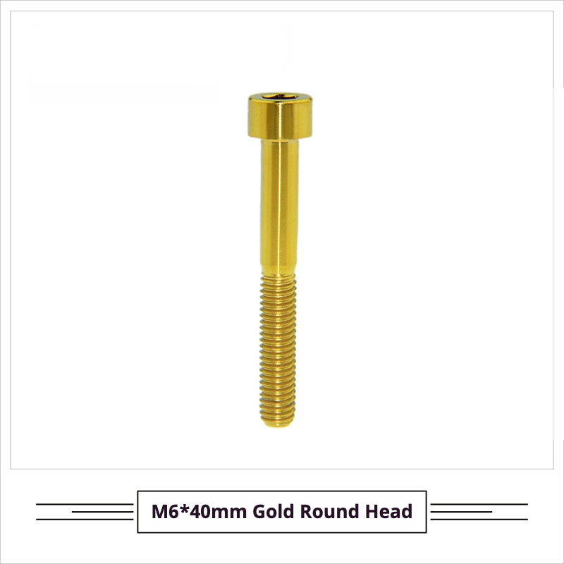 Titanium Seatpost Repair Bolt Kit β Cylindrical, Conical, Flanged & Raised Head | M5 M6 M7 Sizes | Compatible with Specialized Tarmac SL8, Giant TCR, Darimo Seatposts, Pinarello Dogma, and Propel (PP)