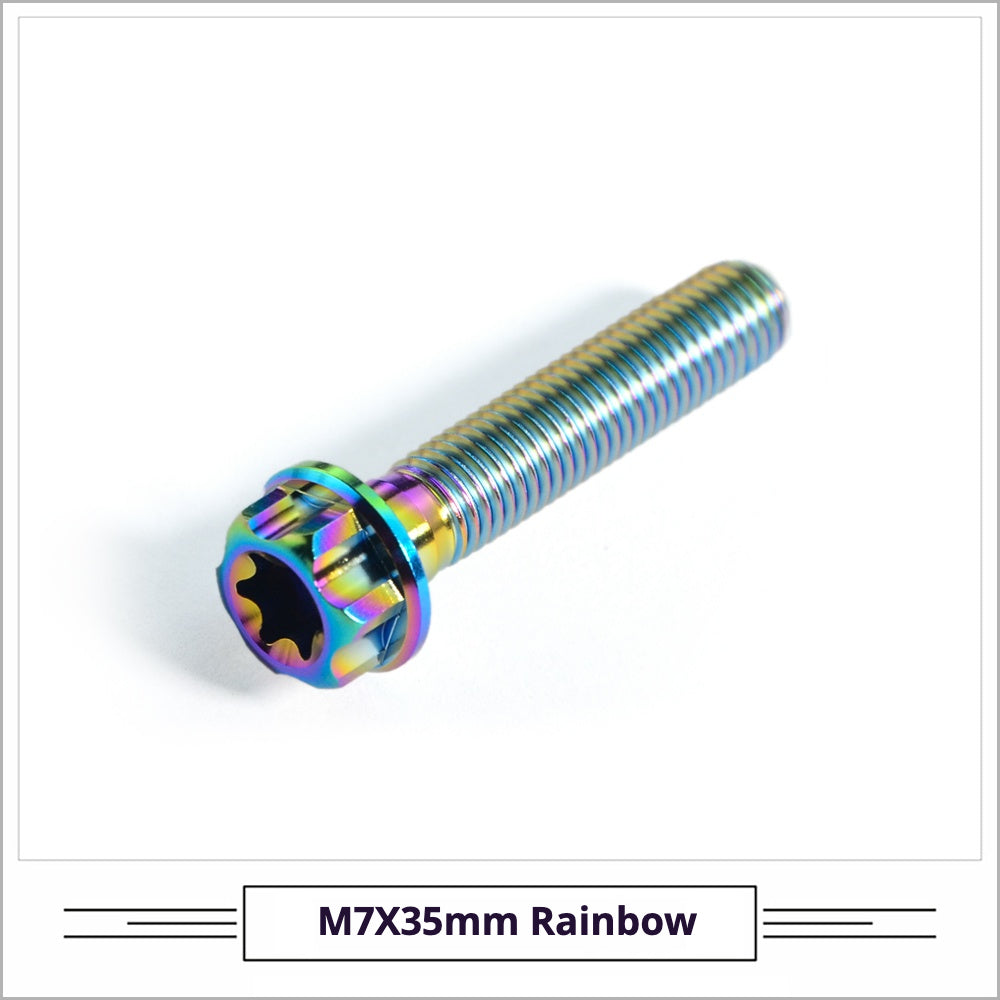 Titanium Seatpost Repair Bolt Kit β Cylindrical, Conical, Flanged & Raised Head | M5 M6 M7 Sizes | Compatible with Specialized Tarmac SL8, Giant TCR, Darimo Seatposts, Pinarello Dogma, and Propel (PP)