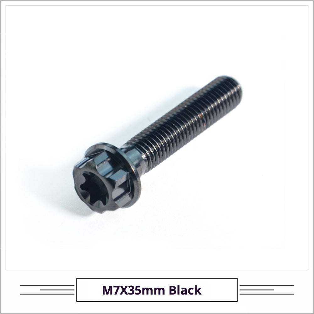 Titanium Seatpost Repair Bolt Kit β Cylindrical, Conical, Flanged & Raised Head | M5 M6 M7 Sizes | Compatible with Specialized Tarmac SL8, Giant TCR, Darimo Seatposts, Pinarello Dogma, and Propel (PP)