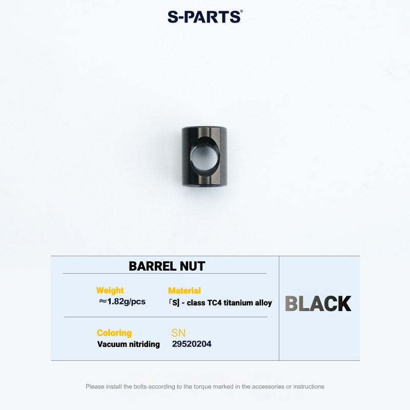 Kit de Yoke para Abraçadeira de Selim em Titânio S-PARTS para Cannondale SystemSix Gen 5 | Upgrade de Canote Leve Impresso em 3D