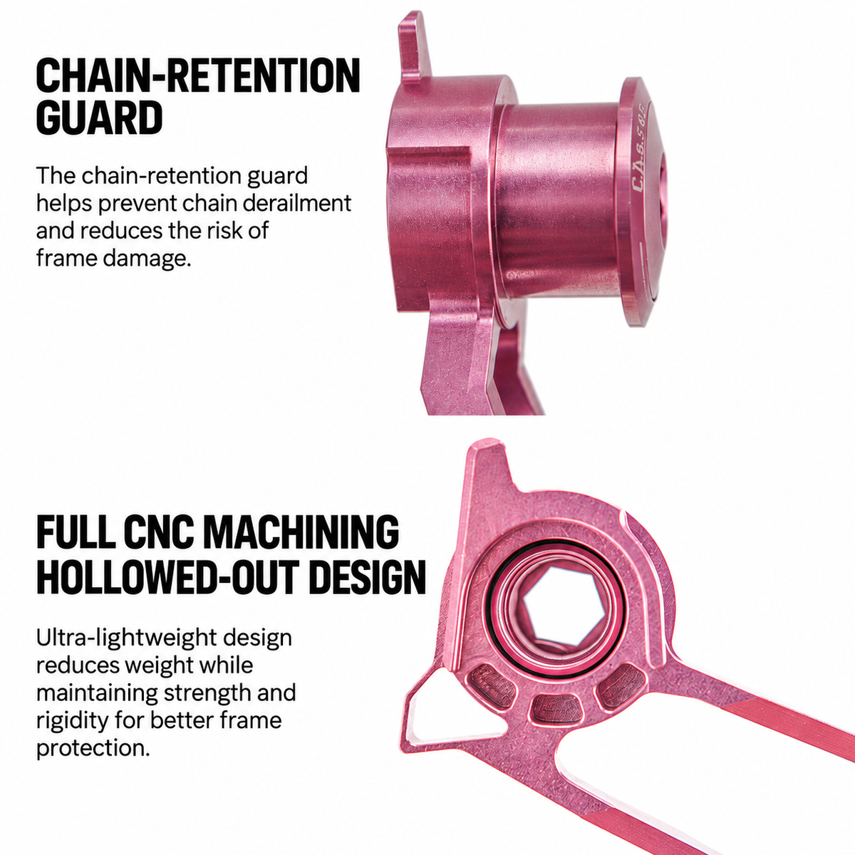 CHASER Ultralight UDH Rear Derailleur Hanger for Shimano 25.8g, SRAM & Campagnolo 21.5g