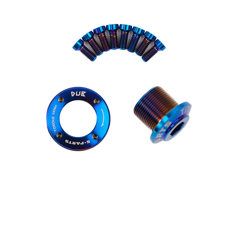 S-PARTS SRAM DUB cache de manivelle en titane Quarq Red Force Sram cache de manivelle de vélo