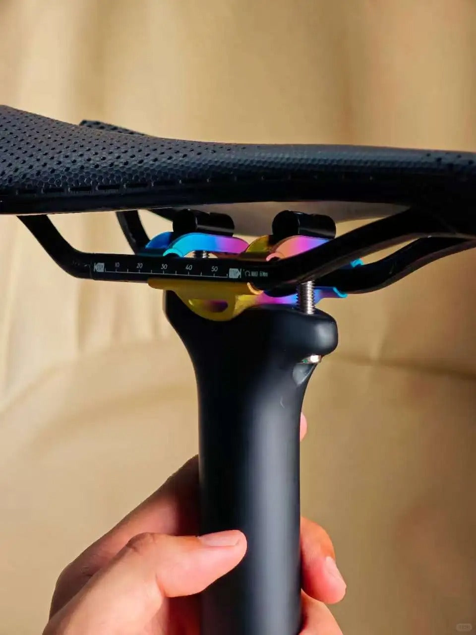 Quick Titanium Saddle Clamp Kit|22g ультралегкий|Совместим с Quick Pro и всеми моделями Quick|Несколько цветов