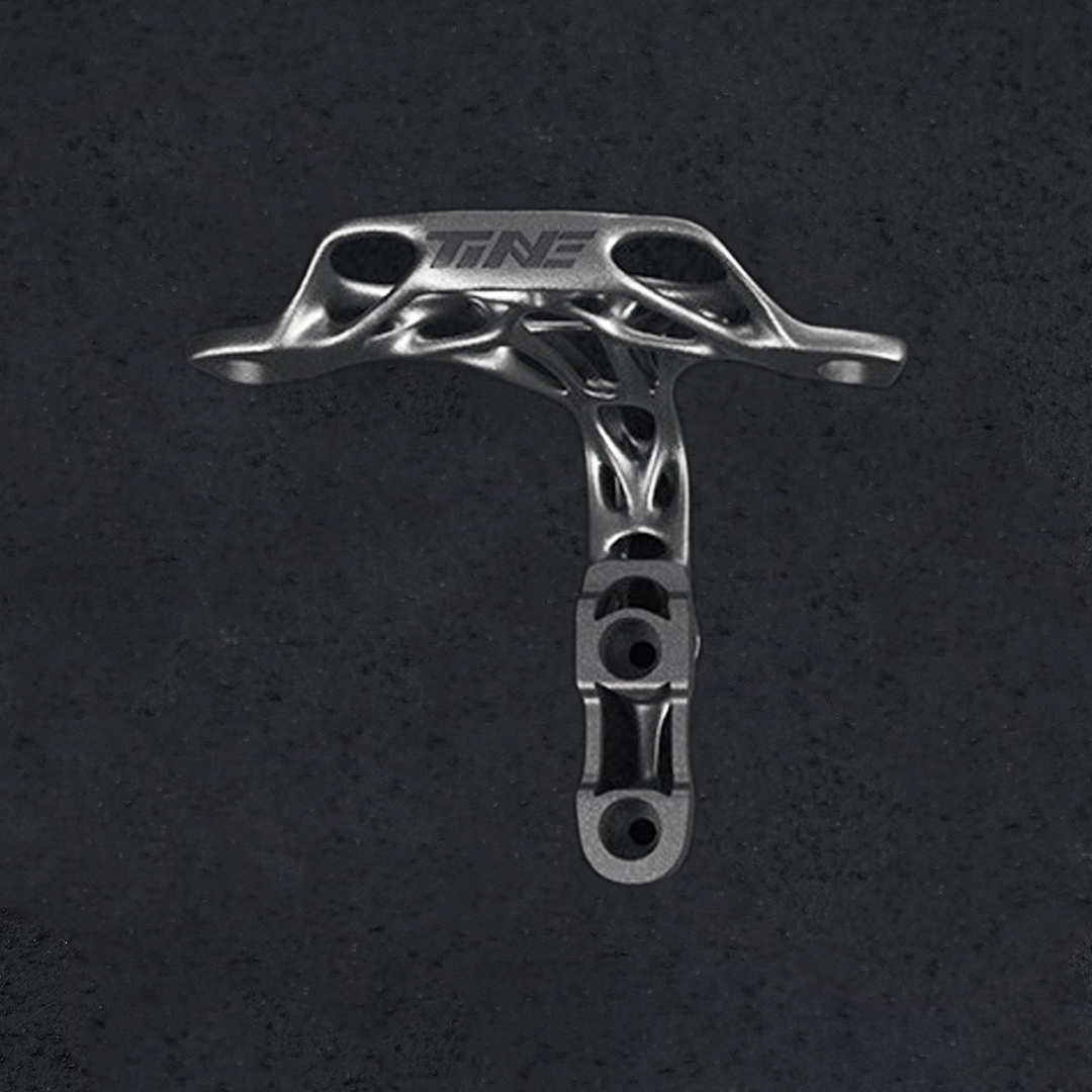 TiNE × Eclos Titanium Taillight Mount for Specialized Trek Fizik Prologo CADEX Saddles | Custom Fit Service | Ultra Light 9g