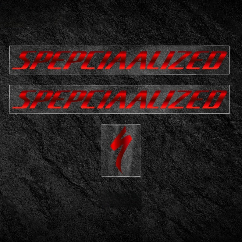 Kit de décalcomanies personnalisées en vinyle imperméable pour cadre Specialized Allez Sprint avec changement de couleur