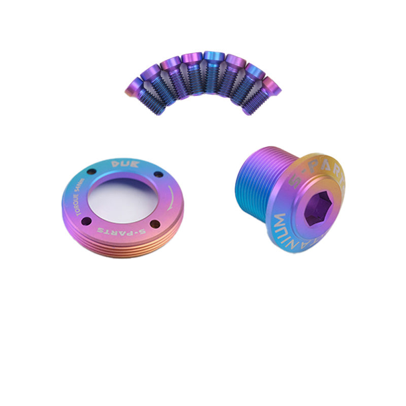 S-PARTS SRAM DUB cache de manivelle en titane Quarq Red Force Sram cache de manivelle de vélo
