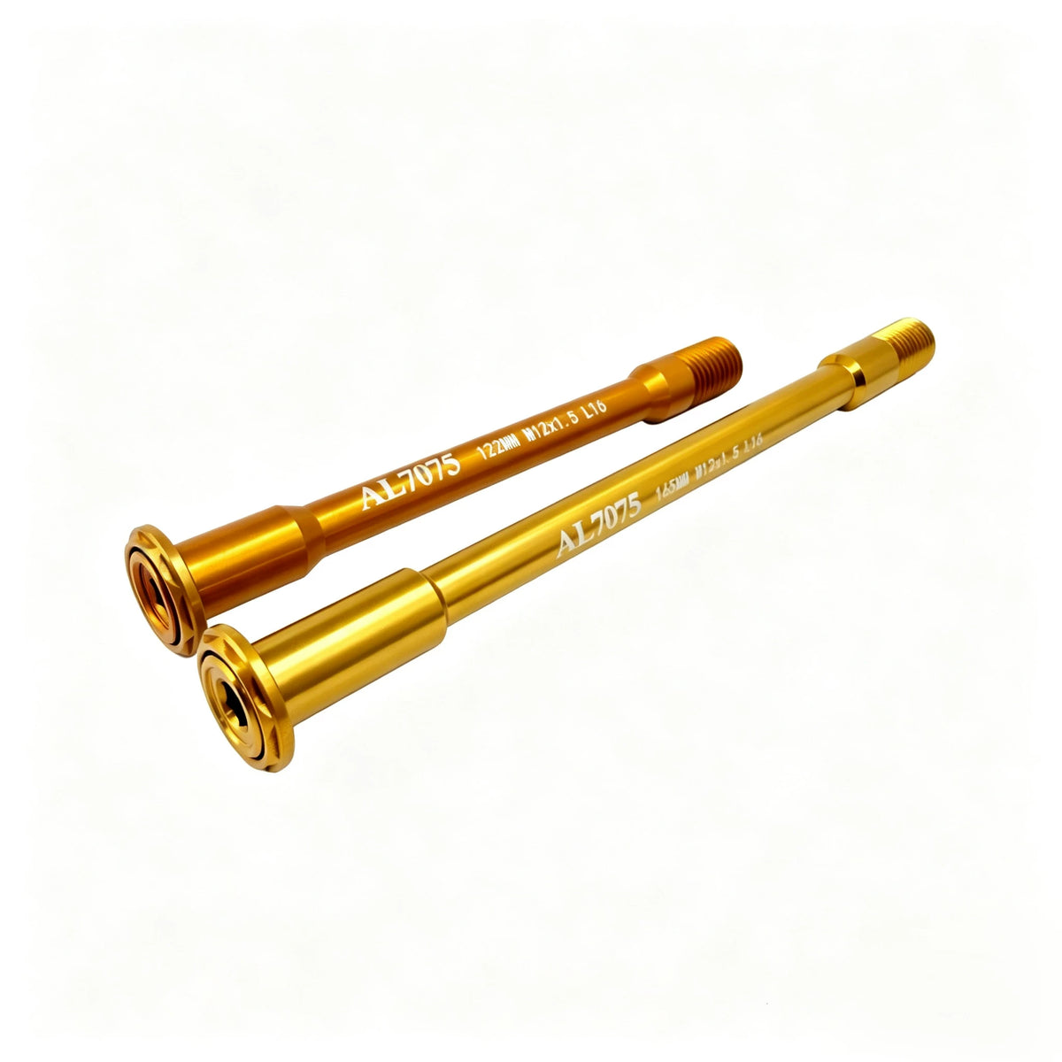 X-LAB AL7075 thru axle in Gold