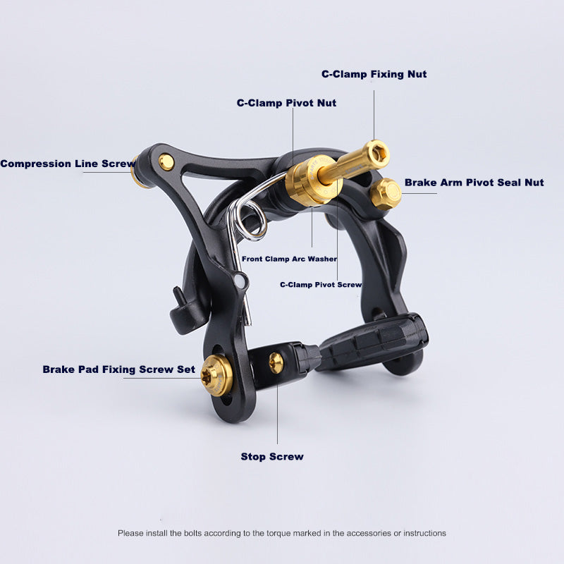 Viti in lega di titanio S-PARTS - Serie viti freno Brompton