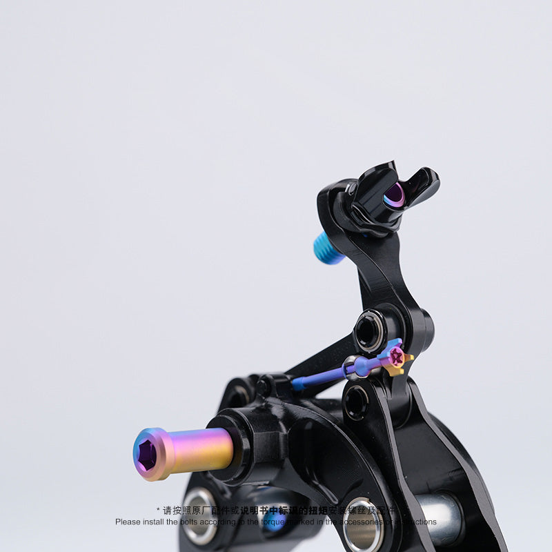 S-PARTS Liga de Titânio Adaptador de Parafuso para Grampos C eeBrakes Série