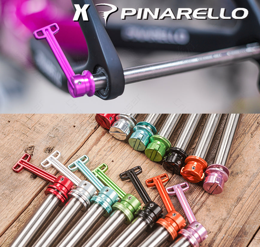 Pinarello DOGMA F 2025 티타늄 숨겨진 스루 액슬｜F12 / F10 / GAN / PRINCE 호환