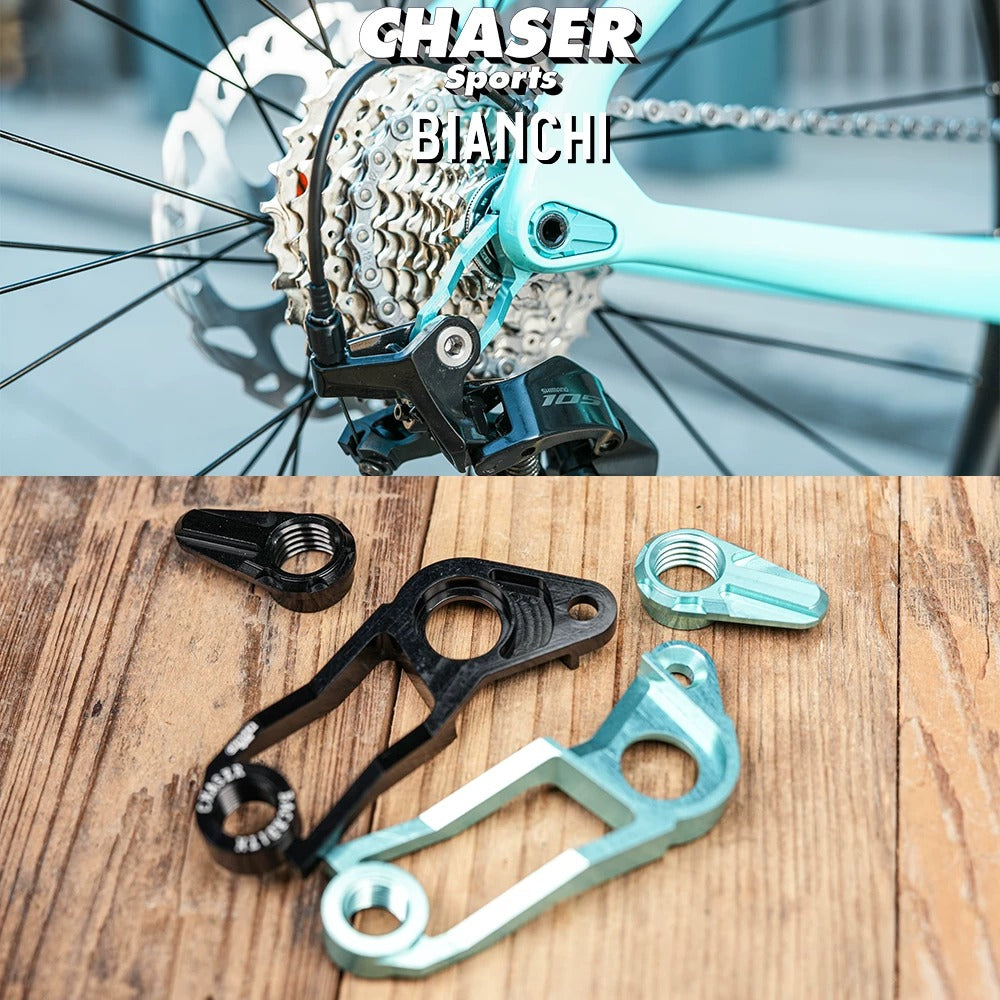 Chaser Ultralight Direct Mount Derailleur Hanger for Bianchi Oltre / Sprint / XR3 / XR4 | Shimano Road