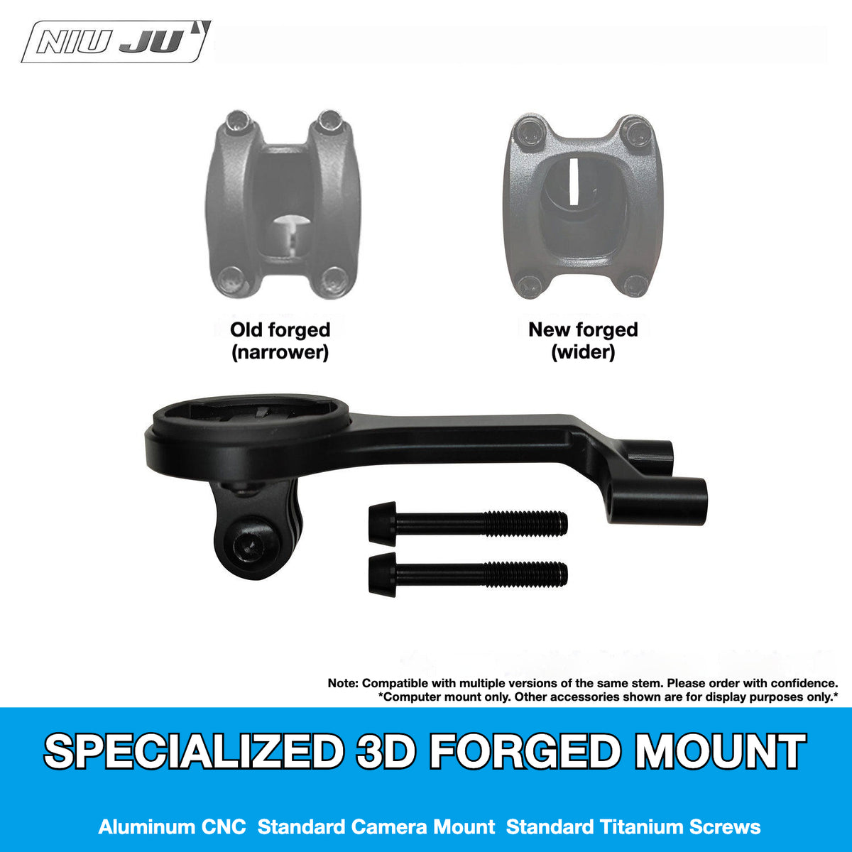 Support de compteur pour potence forgée 3D Specialized pour Tarmac