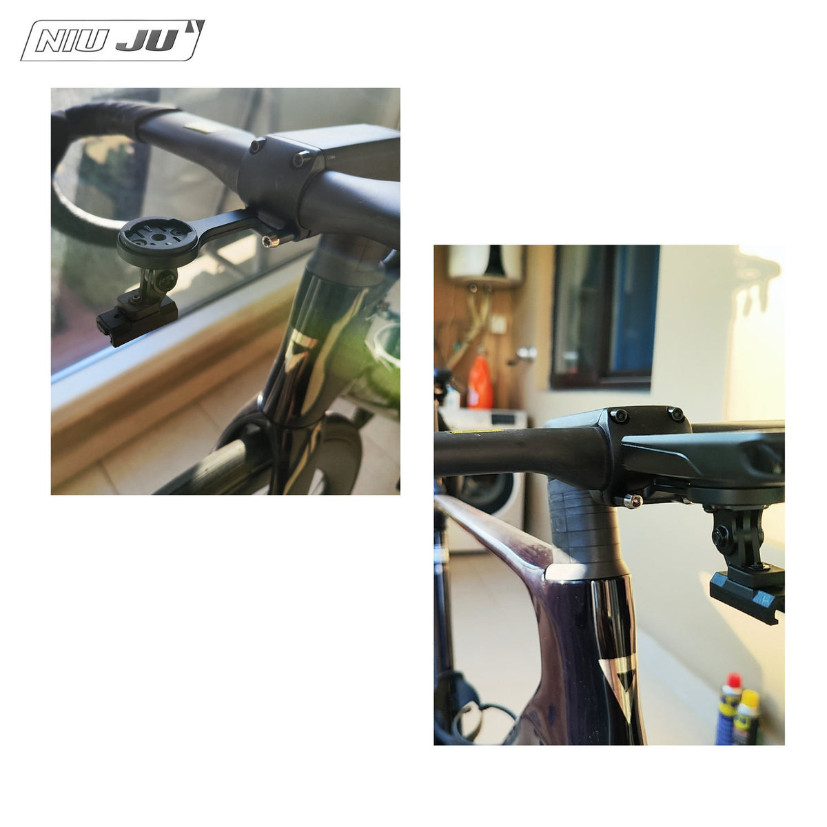 Computer Mount | Titanium Bike Computer Mount for New Giant Propel