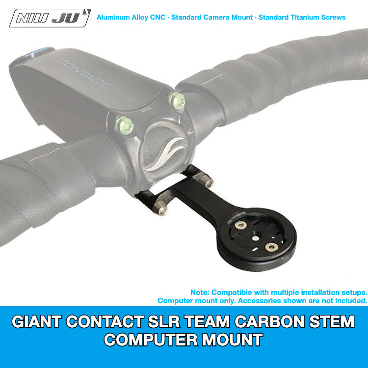 Extension de support pour compteur Torque compatible avec potence GIANT CONTACT SLR TEAM – Support pour compteur vélo WAHOO