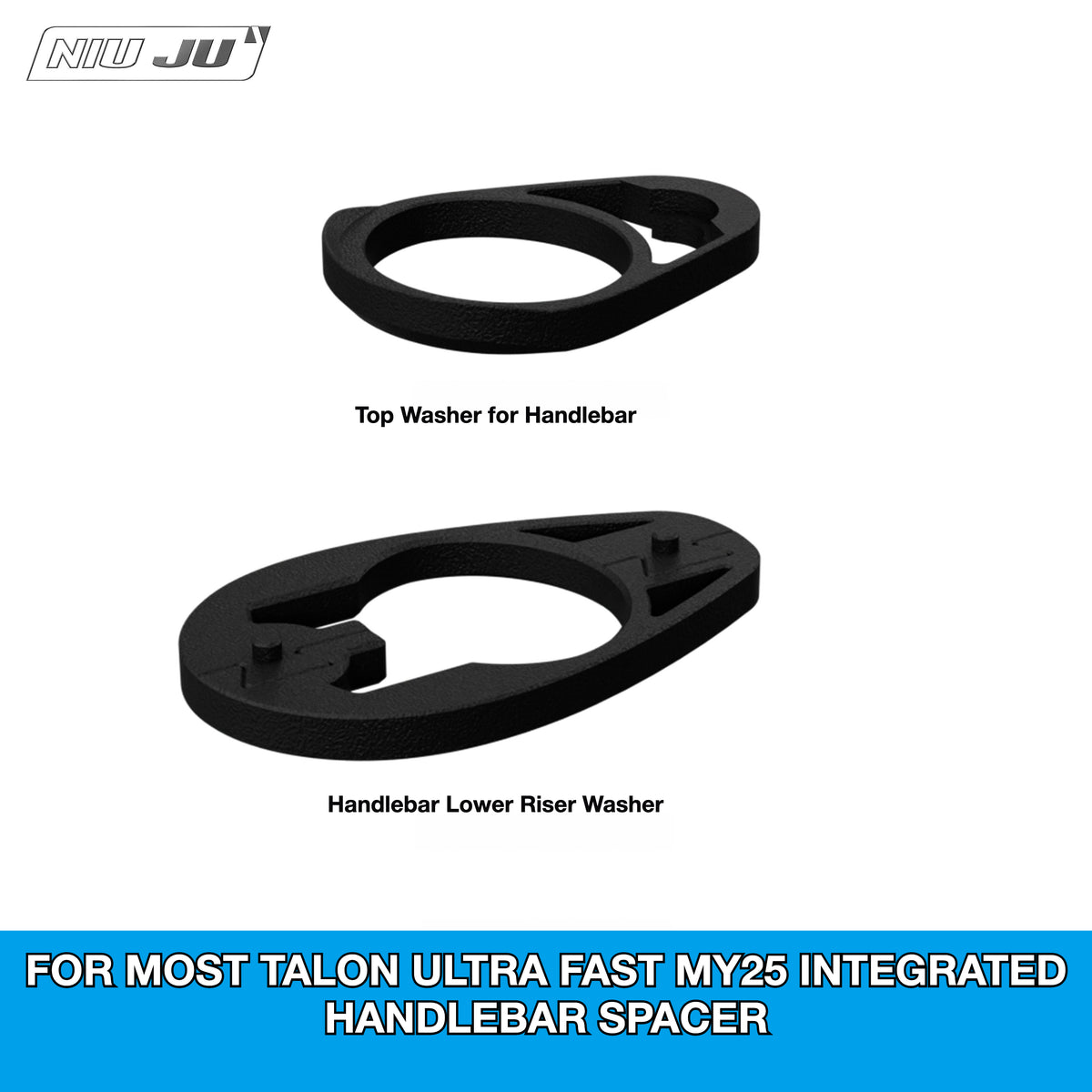 NIUJU Pinarello MOST TALON ULTRA FAST MY25 Headset Spacer – Oval Steerer Custom Spacer