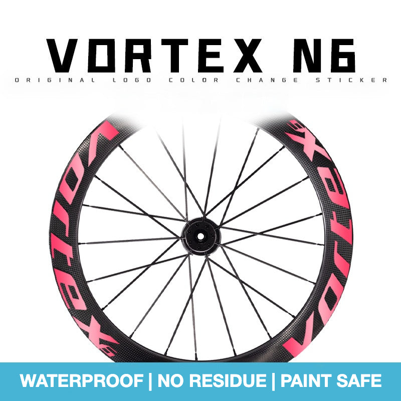 Kit de Adesivos para Rodas Vortex N6 – Cobertura de Logo e Mudança de Cor