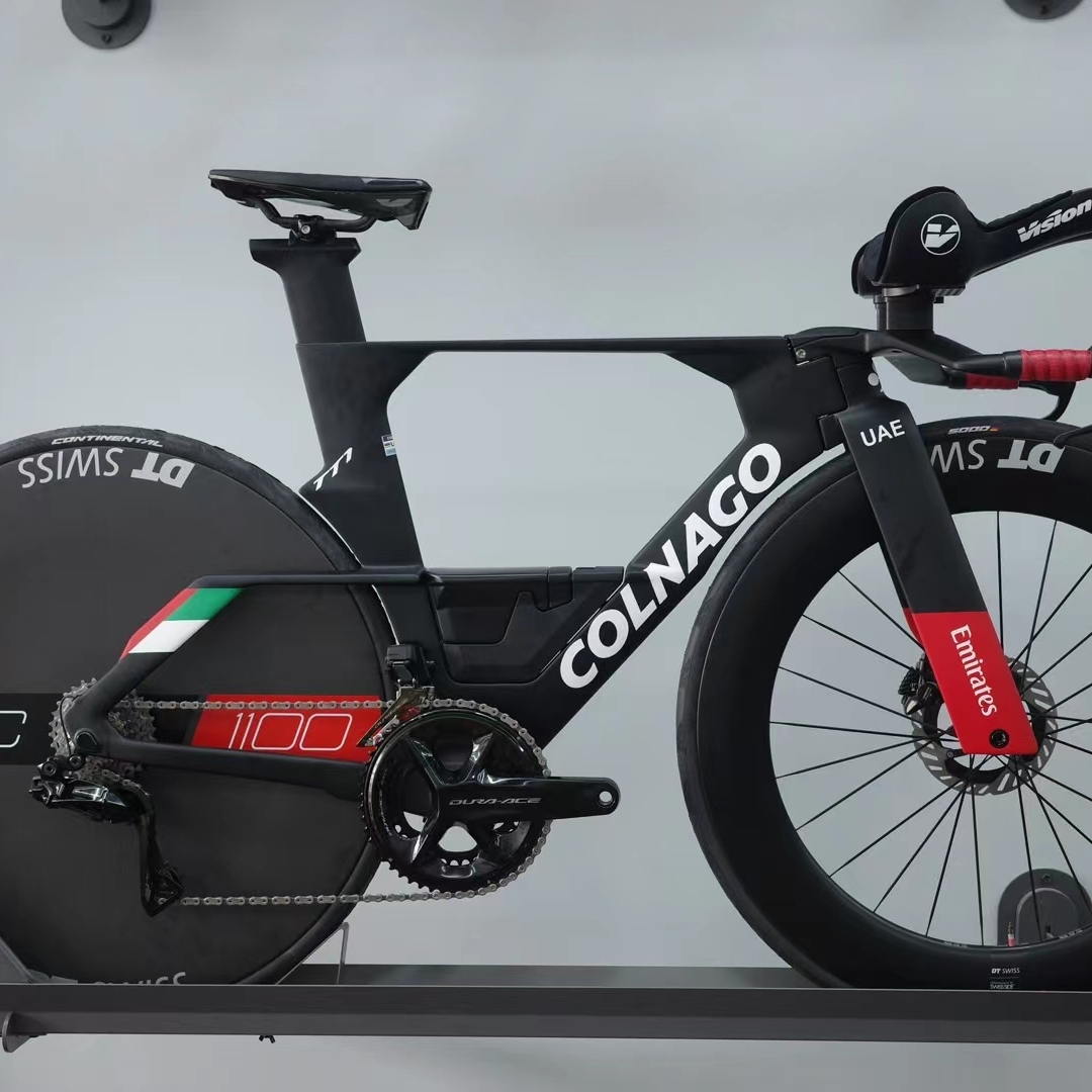Adaptador de Aerobar Vision TFE para Colnago TT1 / TTone em Alumínio CNC com Ajuste de Ângulo | 0° 5° 10° 15°