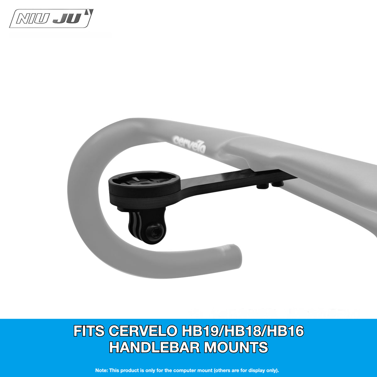 Torque Carbon Computer Mount for 2026 Cervélo S5 | Ultra-Light Integrated Bike Computer Mount