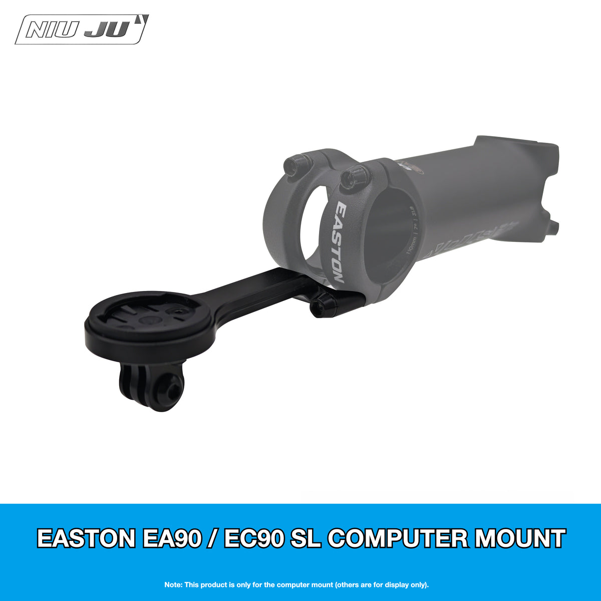 NIUJU EASTON EA90 / EC90 SL Computer Mount | Lightweight Garmin Wahoo Stem Mount