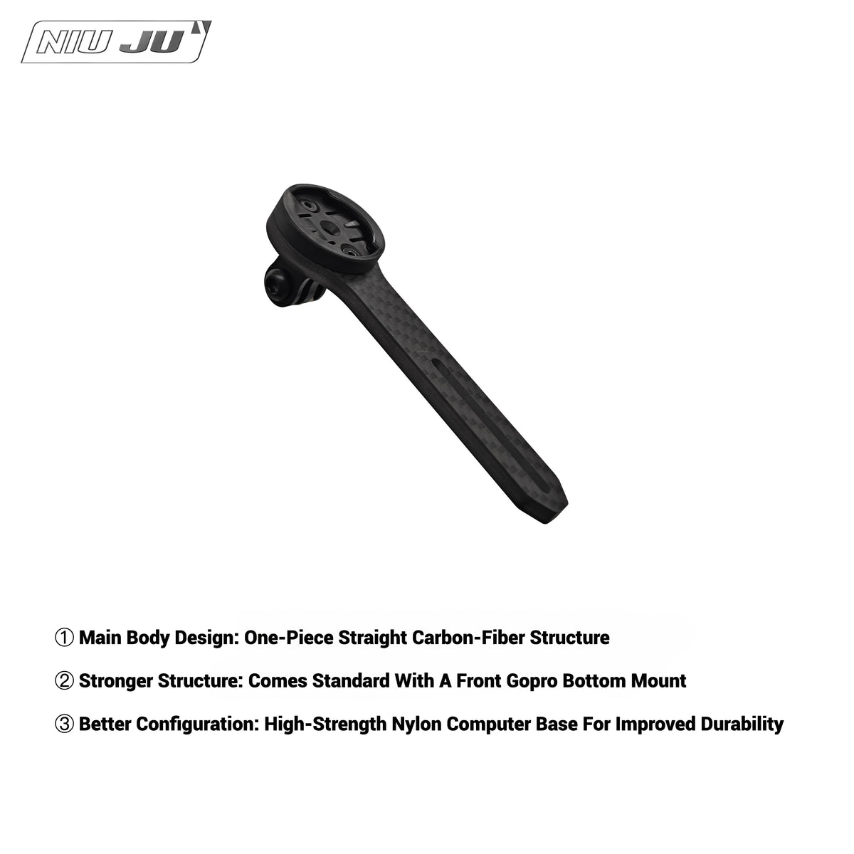 Cervelo S5 (AB08) Carbon Computer Mount｜Fits Garmin/Wahoo/Bryton/IGPS/Giant｜Ultra-Light Aero Mount for 2025 S5