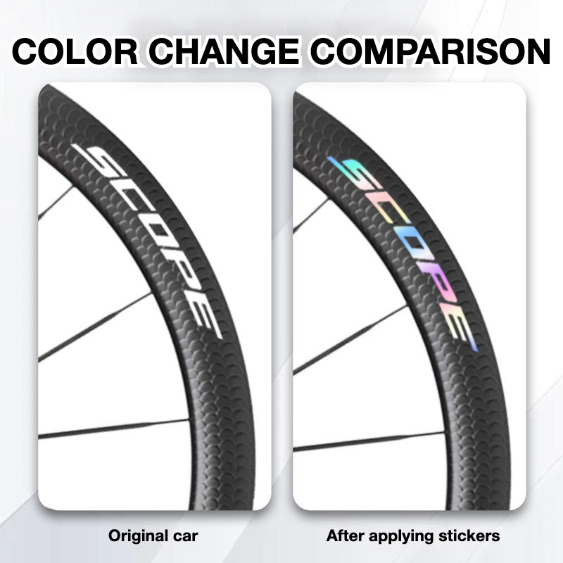 Scope Artech 4 Wheel Decal Sticker Kit – Logo Cover & Color Change