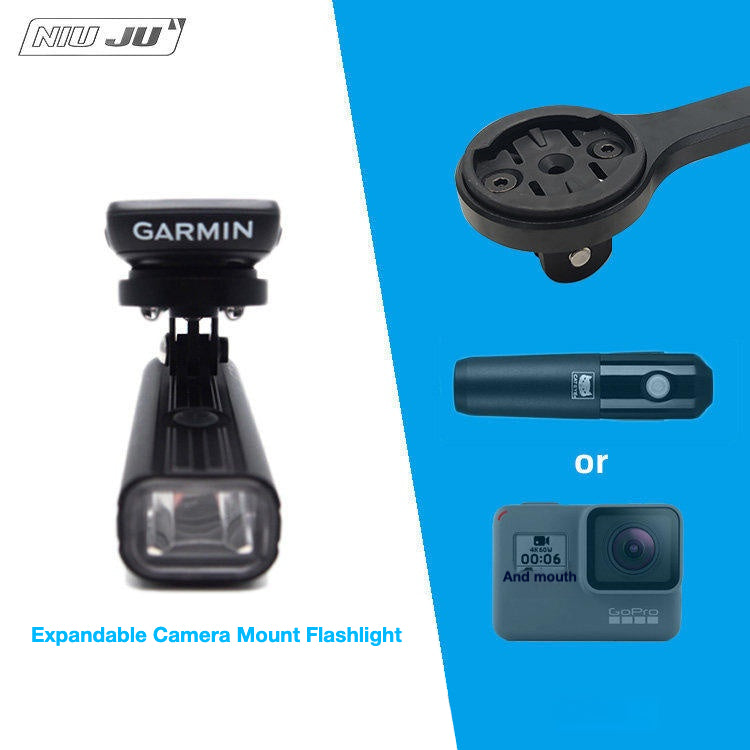Support de compteur NIUJU Canyon V13 | Support Garmin Wahoo pour cockpit aéro en aluminium CNC