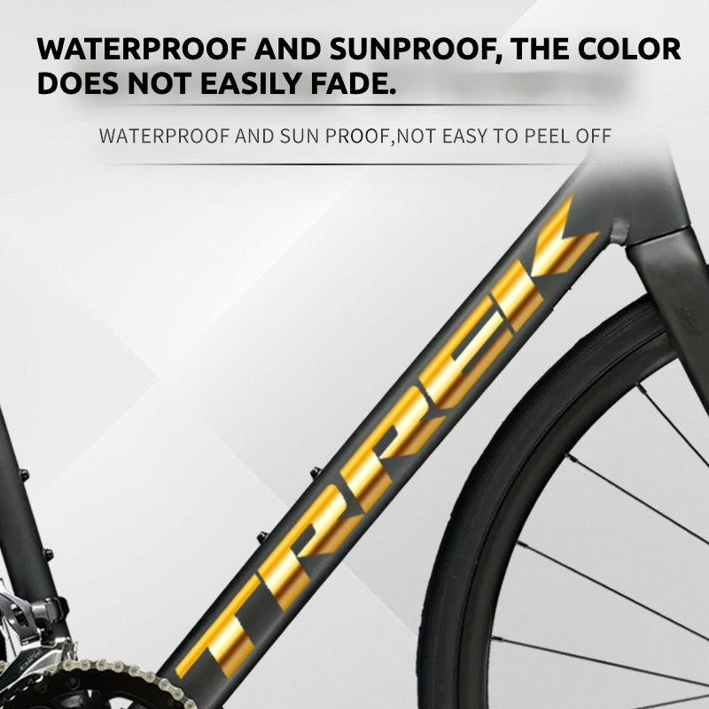 Autocollant de décalcomanie étanche pour changement de couleur du couvercle du logo OEM du cadre de vélo de route TREK DOMANE AL2
