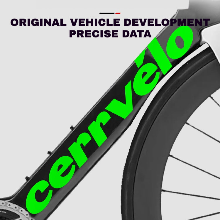 23-25 2026 cervelo S5 프레임 로고 컬러 데칼｜다운튜브 & 헤드튜브 스티커 키트｜48–56