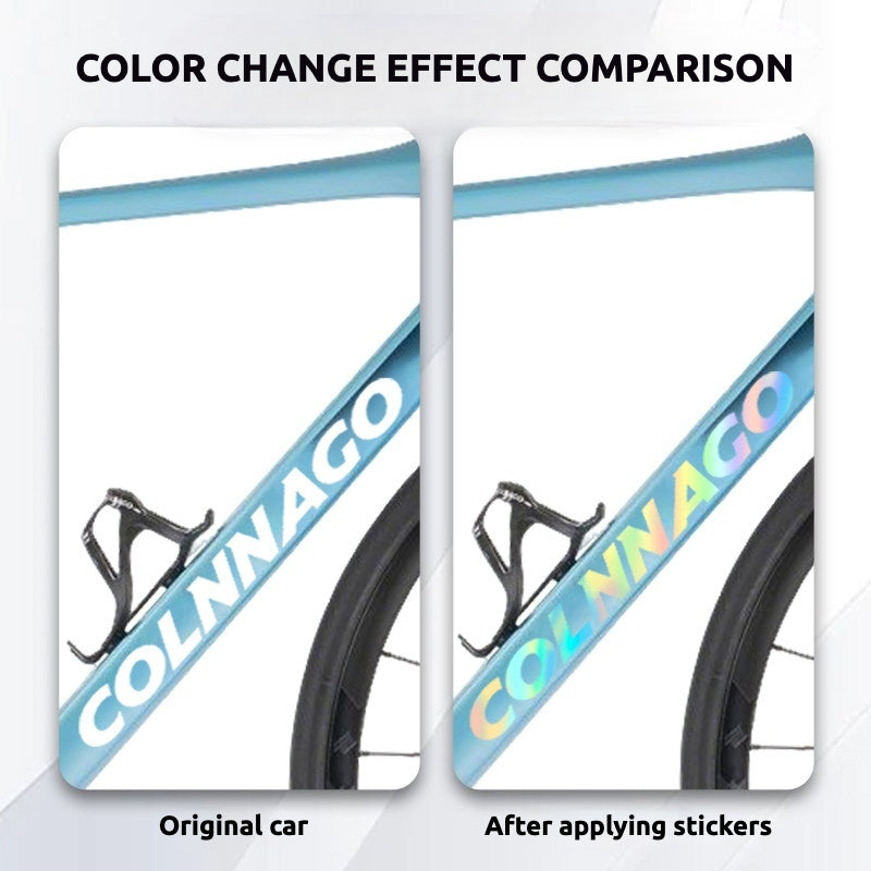 Adesivos de Logo para Quadro Colnago V4 | Etiquetas Personalizadas à Prova d'Água OEM