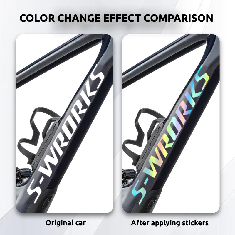 Adesivo/Decalque Capa Logo Quadro S-Works Enduro | Decalque Personalizado à Prova D'água para Quadro MTB