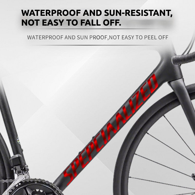 Specialized Aethos Frame Logo Cover Decal Sticker | Waterproof Custom Lightweight Road Bike Frame Decal