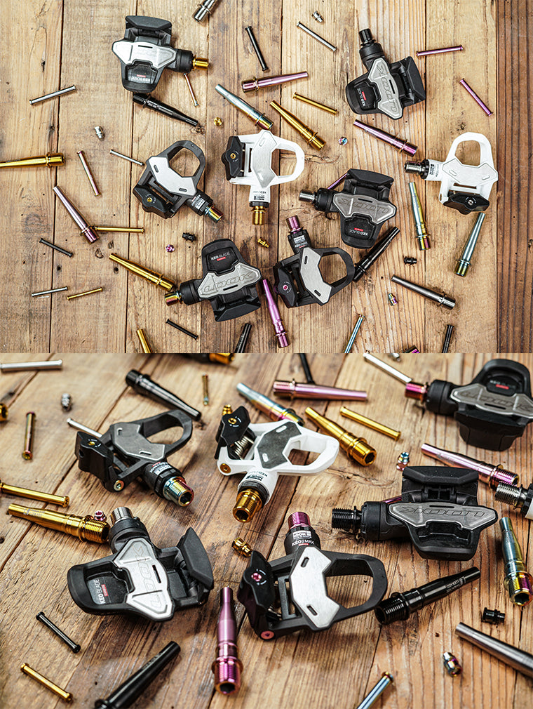 LOOK KEO2 MAX e BLADE Kit de Atualização Leve - Solução de Pedal de Performance em Titânio