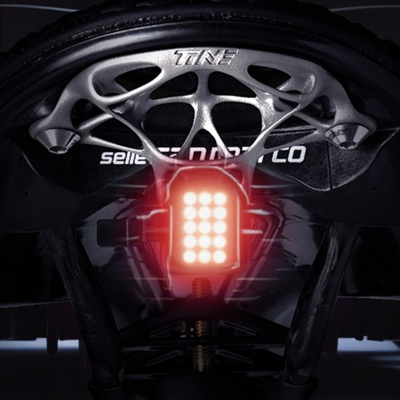 TiNE × Eclos Titanium Taillight Mount for Specialized Trek Fizik Prologo CADEX Saddles | Custom Fit Service | Ultra Light 9g
