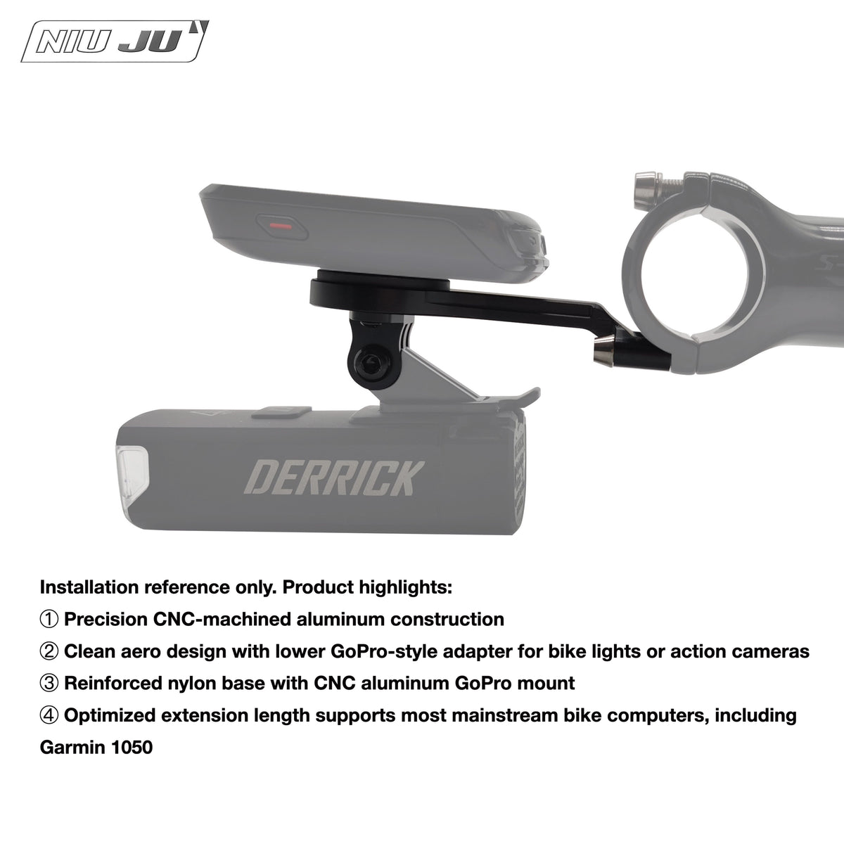 Specialized S-Works SL Alloy Stem Computer Mount for Roval / Garmin / WAHOO