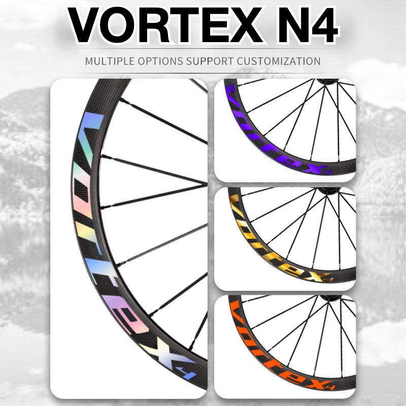 Vortex N4 Wheel Decal Sticker Kit – Logo Cover & Color Change