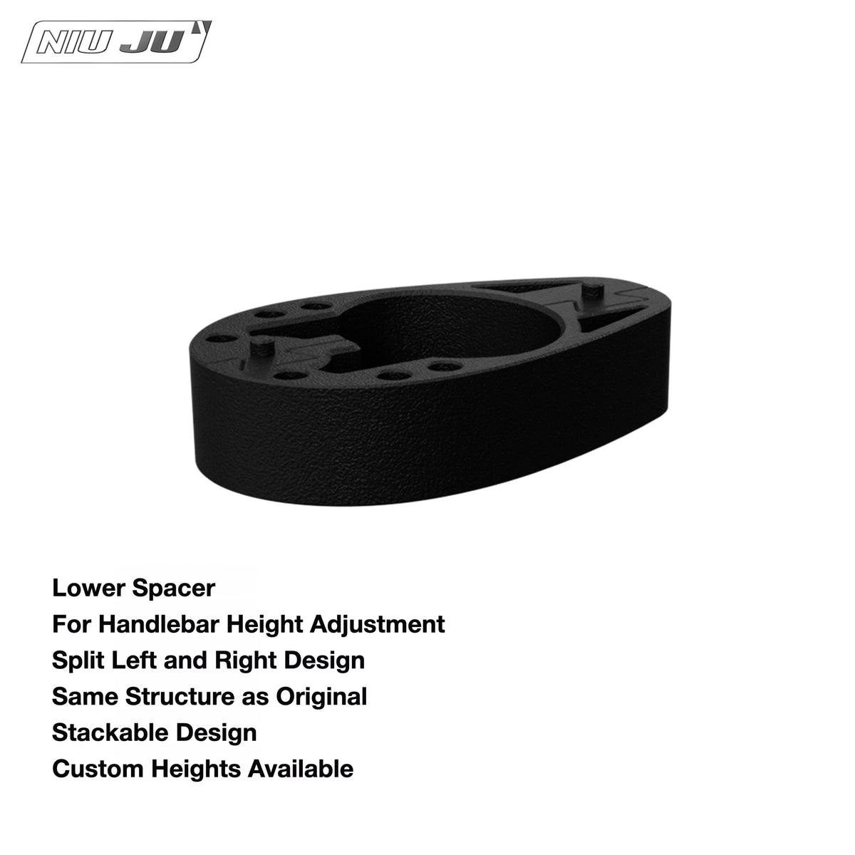 NIUJU Pinarello MOST TALON ULTRA FAST MY25 Headset Spacer – Oval Steerer Custom Spacer
