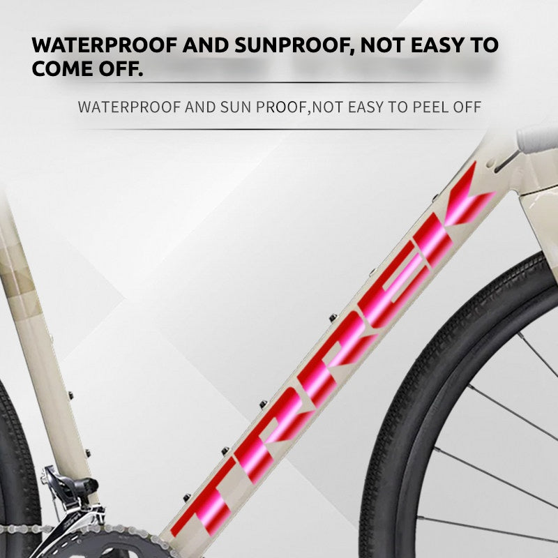 TREK Checkpoint ALR Frame Logo Cover Decal Sticker | Waterproof Custom Bike Frame Sticker