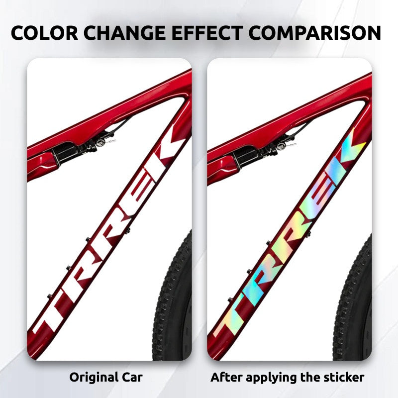 TREK Supercaliber 9.8 Frame Logo Cover Decal Sticker | Waterproof MTB Custom Frame Sticker