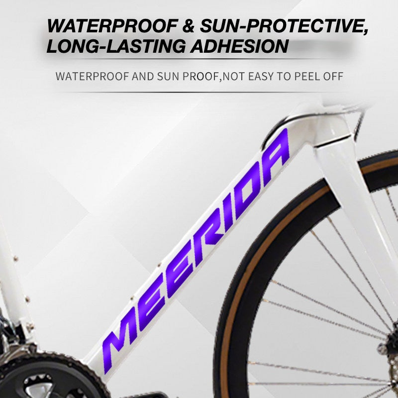 Custom OEM Logo Decals for 2024 Merida Scultura King Road Bike Frame | Waterproof Overlay Stickers