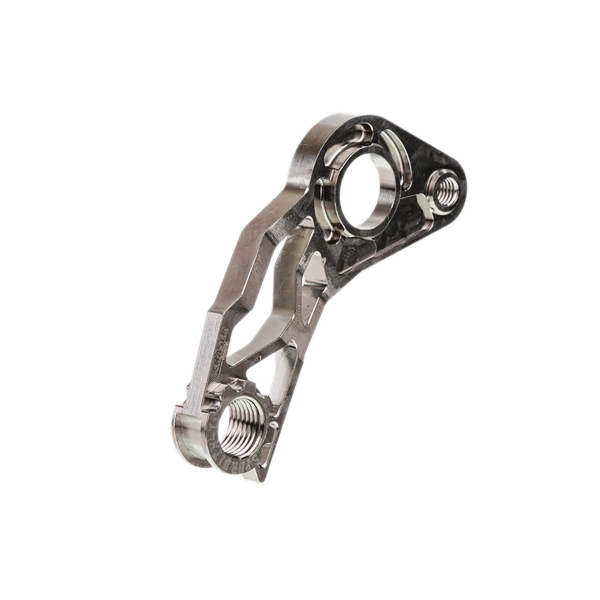 Chaser X Suporte de Câmbio Traseiro Direct-Mount | TC4 Titânio CNC | Compatível com Aethos / Tarmac / CruX / Diverge / Roubaix / Shiv TT Quadros com Freio a Disco (Apenas Shimano, Não Compatível com Allez)