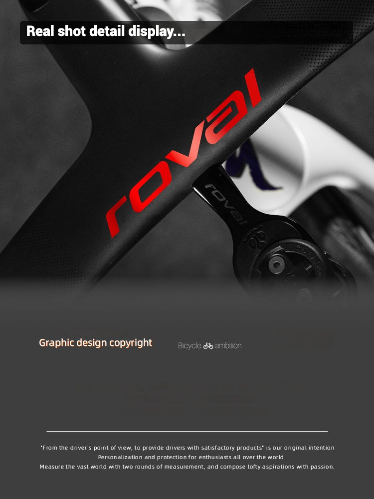Adesivos de Logo para Guidão Roval Rapide | Edição Pro Team｜O segundo pela metade do preço