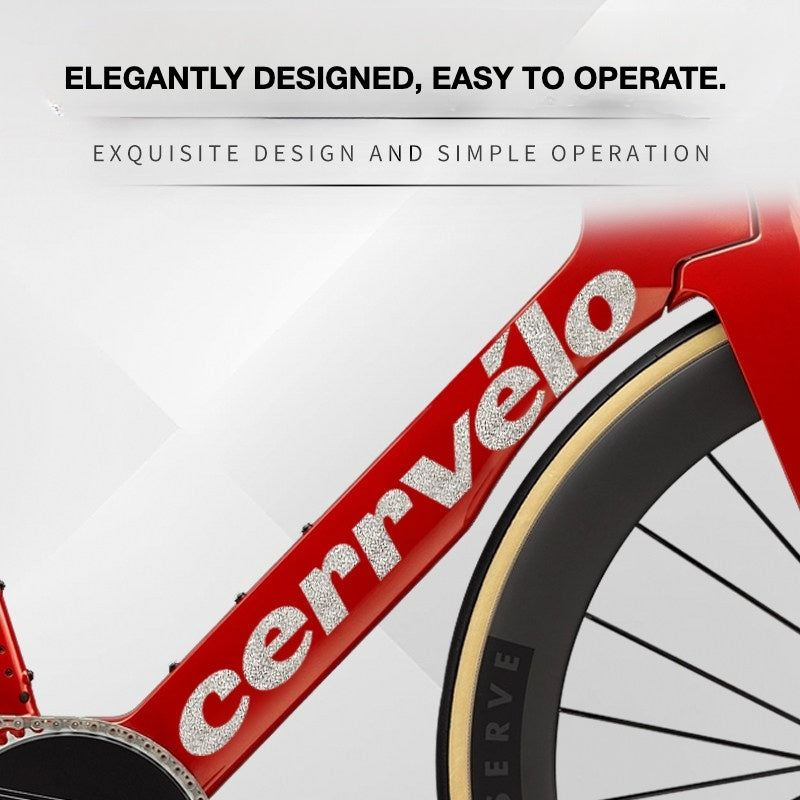 Custom OEM Logo Decals for 2026 Cervélo S5 Road Bike Frame | Waterproof Overlay Stic(Please leave your frame size in the order notes when placing your order.）
