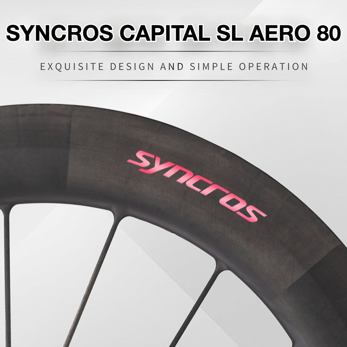 Syncros Capital SL80 Wheel Decal Sticker Kit – Logo Cover & Color Change