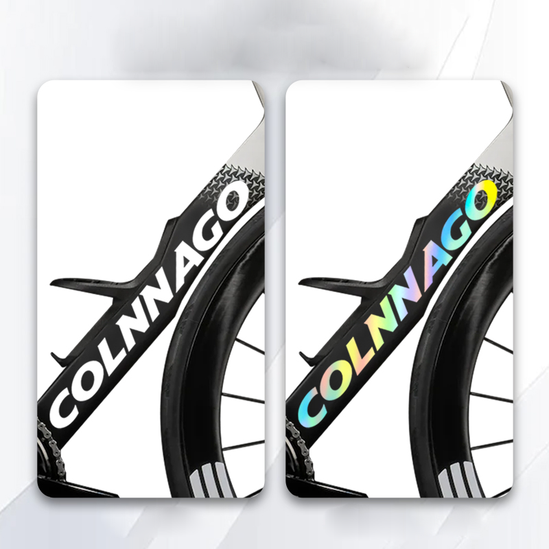 Colnago Y1RS Down Tube Logo Color Decal｜Waterproof & UV Resistant｜Custom Options Available
