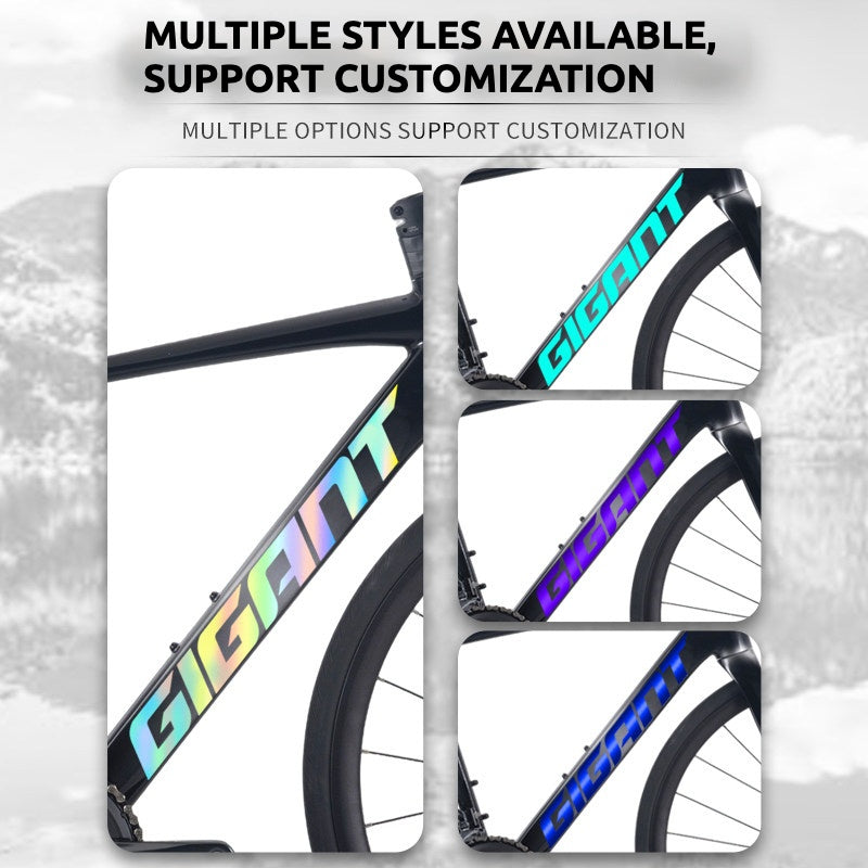2025 Giant FCR Frame Logo Overlay Decals | Custom Waterproof Sticker Kit