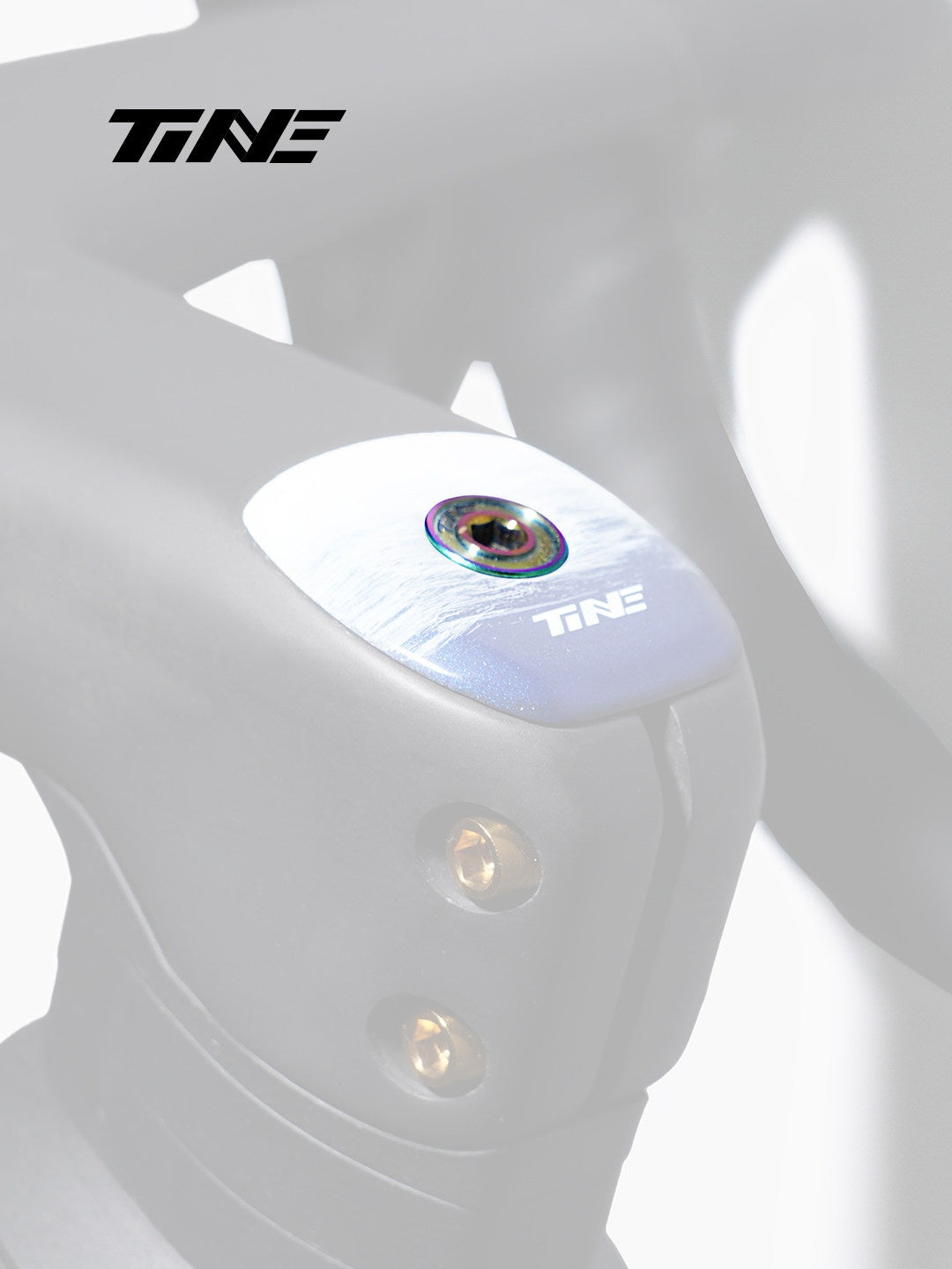 TiNE Ultra-Light Titanium Headset Top Cap Screws | Precision CNC Titanium Upgrade