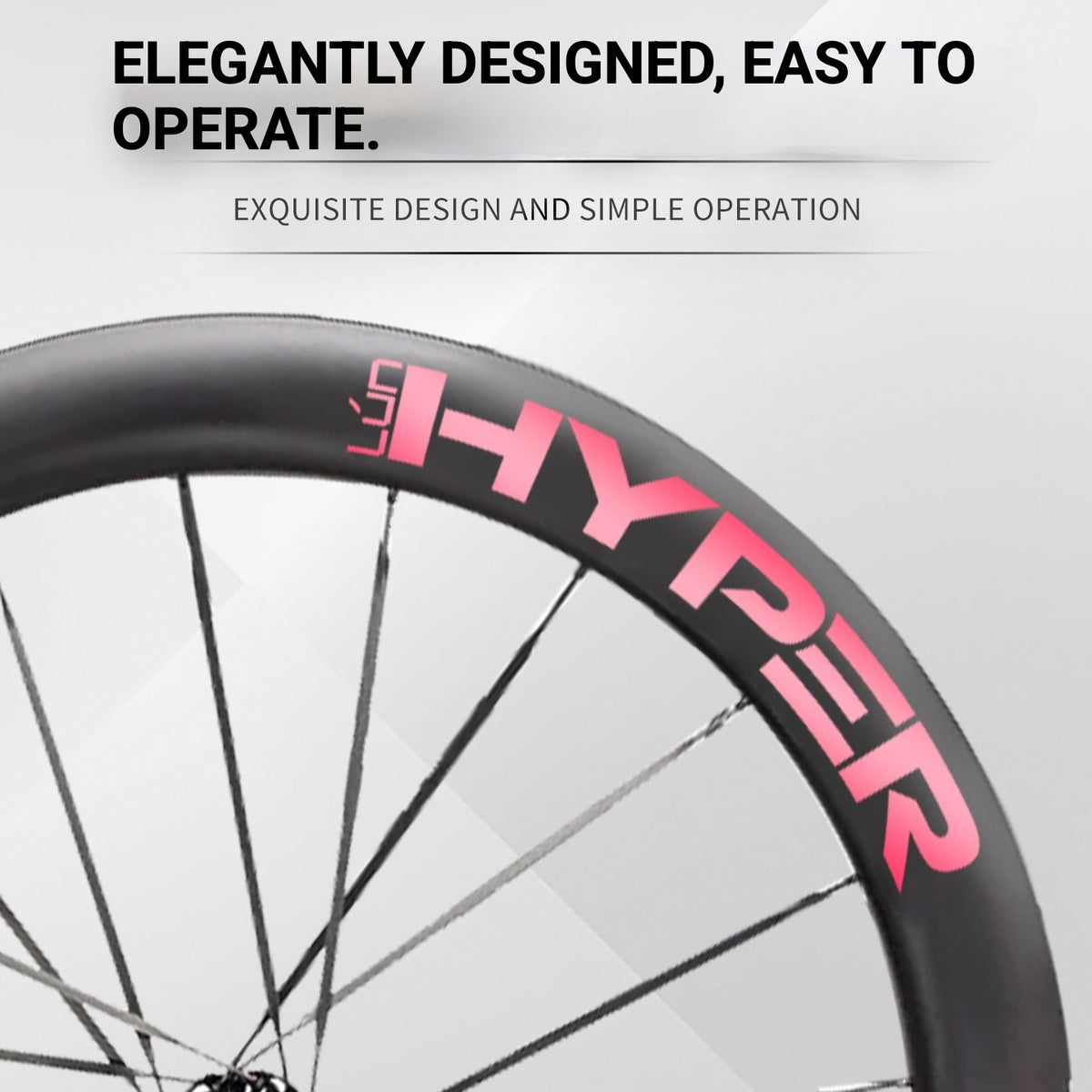 Infinity Logo Decals for Lún HYPER 3 D67 Gen 3 Wheelset | Waterproof Rim Overlay Stickers（Complete Decal Set for Two Wheels + Spare Decals Included）