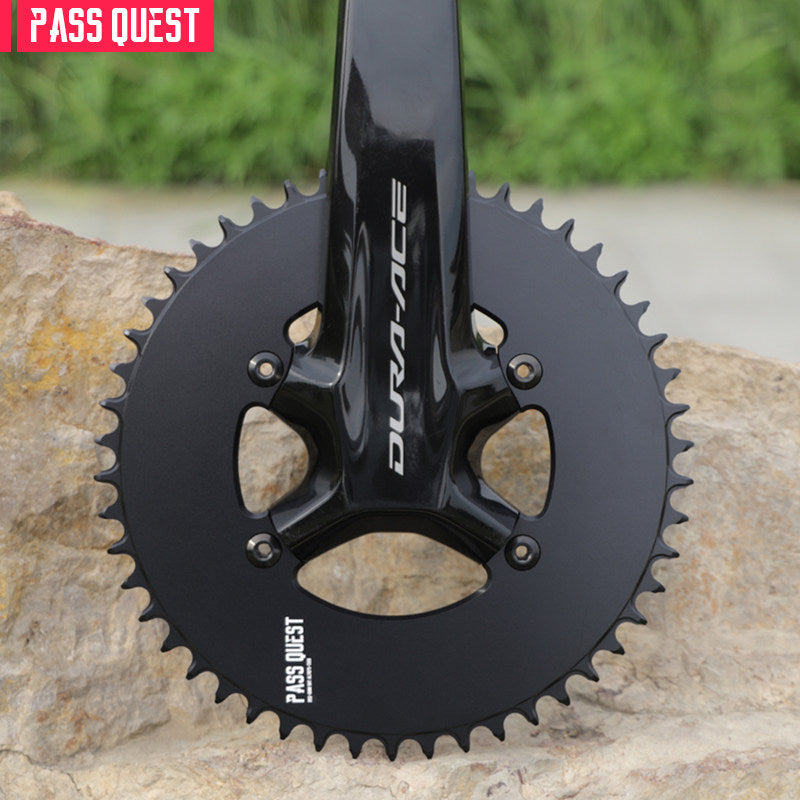 PASS QUEST 110BCD Narrow-Wide Chainring for Shimano R7100 / R8100 / R9200 | Full-Profile 44T–60T