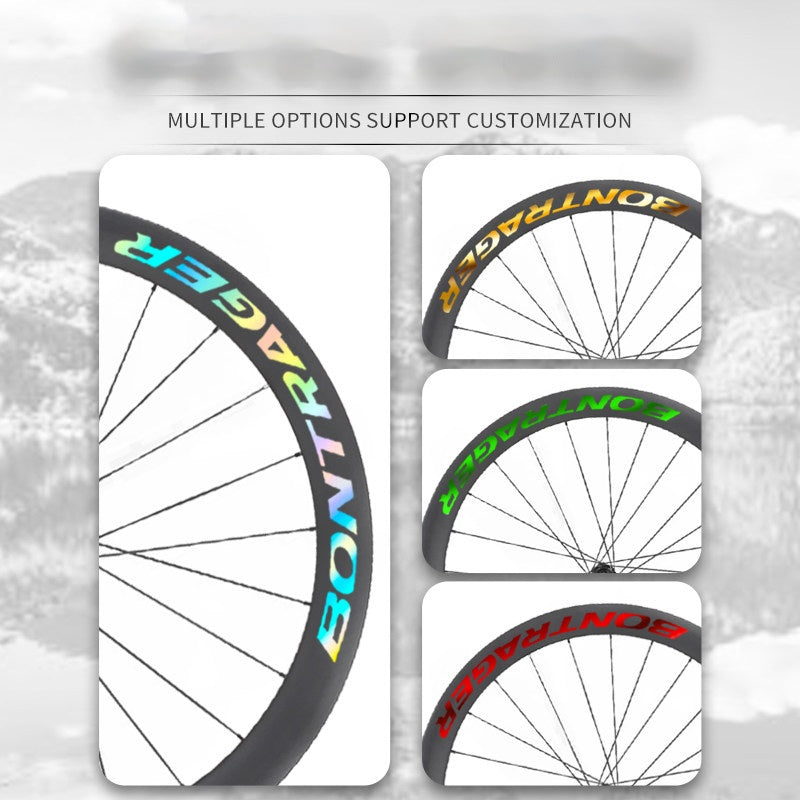 Bontrager Aeolus RSL 51 Decal Stickers | Custom Carbon Rim Decals for Trek Wheelset | Waterproof Vinyl