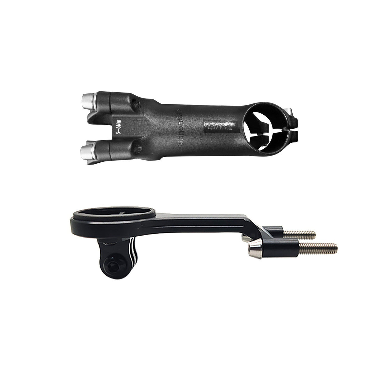 Support de compteur NIUJU pour potence Cannondale C2 TWO | Support intégré pour Garmin, Wahoo et GoPro